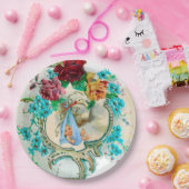 STORK BABY BOY SHOWER PAPPTELLER (Party)