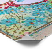 STORK BABY BOY SHOWER POSTER (Ecke)