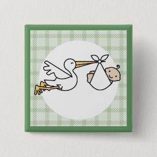 Stork Baby Delivery Button