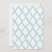 Stork Baby Dusche by Mail Einladung (Rückseite)