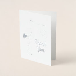 Stork Baby Dusche Grüner Frühling Folienkarte