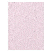 Stork Baby Dusche Pink Girl Tischdecke (Vorderseite)