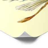 STORK BABY GIRL DUSCHE ,Creme Poster (Ecke)