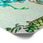 STORK BABY GIRL SHOWER POSTER (Ecke)