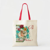 STORK BABY MÄDCHEN 2 MONOGRAMM TRAGETASCHE (Vorne)