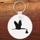 Stork - Baby Schlüsselanhänger (Vorderseite)