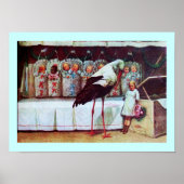 STORK BABY SHOWER 3 POSTER (Vorne)