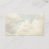 Stork Baby Shower Oh Boy Diaper Raffekkarte Begleitkarte (Rückseite)