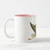 STORK BABY SHOWER ZWEIFARBIGE TASSE (Links)