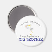 Stork Big Brother Magnet (Vorderseite/Rückseite)