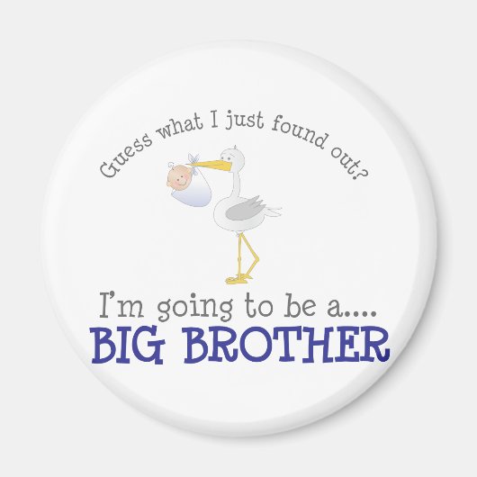 Stork Big Brother Magnet (Vorne)