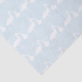 Stork Boy Baby Dusche Blue Tissue Paper Seidenpapier (Ausschnitt)