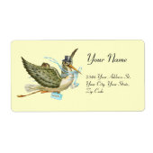 STORK BOY BABY SHOWER , Blue White (Vorne)