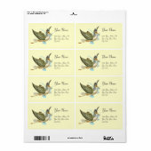 STORK BOY BABY SHOWER , Blue White (Vorne)