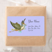 STORK BOY BABY SHOWER , Blue White (Insitu)