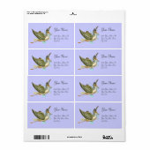 STORK BOY BABY SHOWER , Blue White (Vorne)