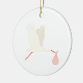 Stork Bundle Keramik Ornament (Links)