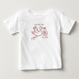 Stork Carry Baby Shower T-shirt