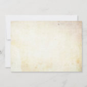 Stork Cream Baby Shower Einladungen (Rückseite)