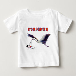 Stork Delivery! Adoption aus Korea Baby T-shirt