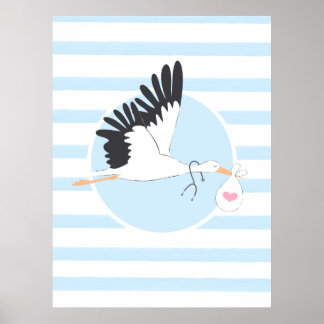 Stork Delivery Medical Office Niedlich Poster OBGY