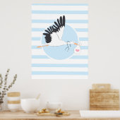 Stork Delivery Medical Office Niedlich Poster OBGY (Küche)