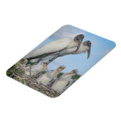 "Stork Family" Magnet (Linke Seite)