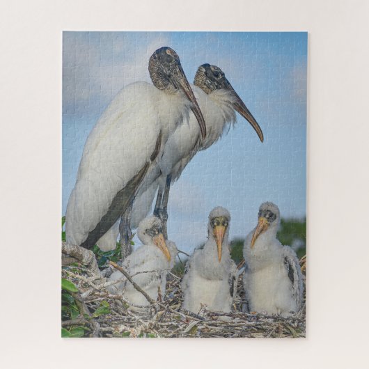"Stork Family" Puzzle (Vertikal)