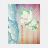 Stork Fleece Blanket (Vorderseite)