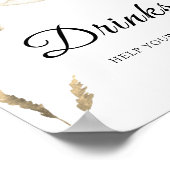 STORK - GETRÄNKE, HILFE POSTER (Ecke)