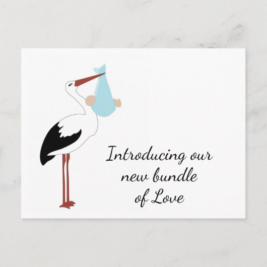 Stork Merchandise Postkarte (Vorderseite)