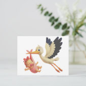 Stork Merchandise Postkarte (Stehend Vorderseite)