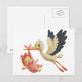 Stork Merchandise Postkarte (Vorne/Hinten)