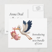 Stork Merchandise Postkarte (Vorne/Hinten)