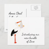 Stork Merchandise Postkarte (Vorne/Hinten)