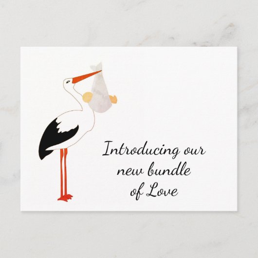 Stork Merchandise Postkarte (Vorderseite)