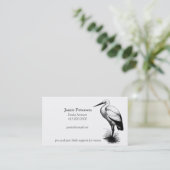 Stork nennt die Doula-Visitenkarten Visitenkarte (Stehend Vorderseite)