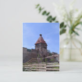 Stork nest in Chatenois Postkarte (Stehend Vorderseite)