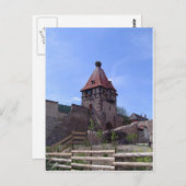 Stork nest in Chatenois Postkarte (Vorne/Hinten)