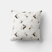 Stork Newborn Baby Boy Girl Pattern Kissen (Vorderseite)