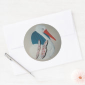 Stork Storks Baby Newborns Sticker (Umschlag)