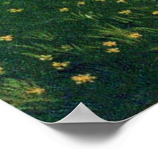 STORK TWIN MIRLS BABY SHOWER MONOGRAM, POSTER (Ecke)