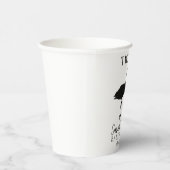 Stork Twins Black and White Baby Showcreen Cups Pappbecher (Rechts)