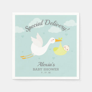 Stork Yellow Baby Bundle Baby Dusche Serviette