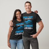 Störköder Angelköder Angelschnur für Störe T-Shirt (Unisex)