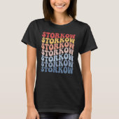 Storkow City Groovy Retro T-Shirt (Vorderseite)