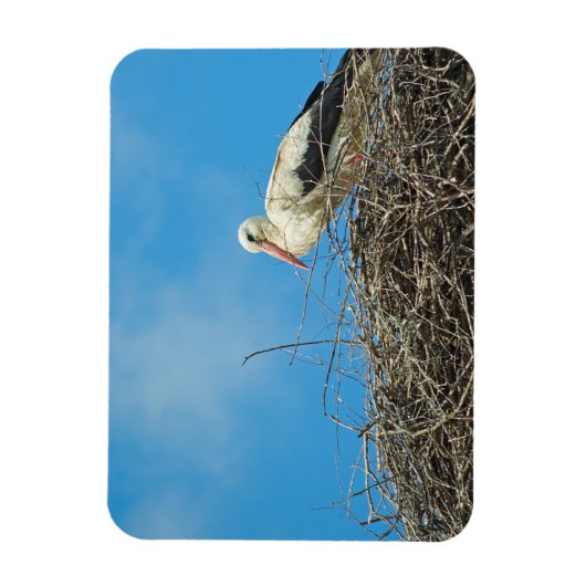 Stork's Nest Magnet (Vertikal)