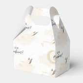 Storks neutral, Oh Zwillingsbabys Geschenkschachtel (Rückseite)