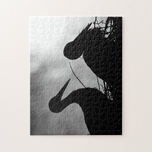 Storks Silhouette, Jigsaw Puzzle (Vertikal)