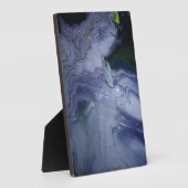 Storm Acrylic Pour Painting Plaque Fotoplatte (Seite)